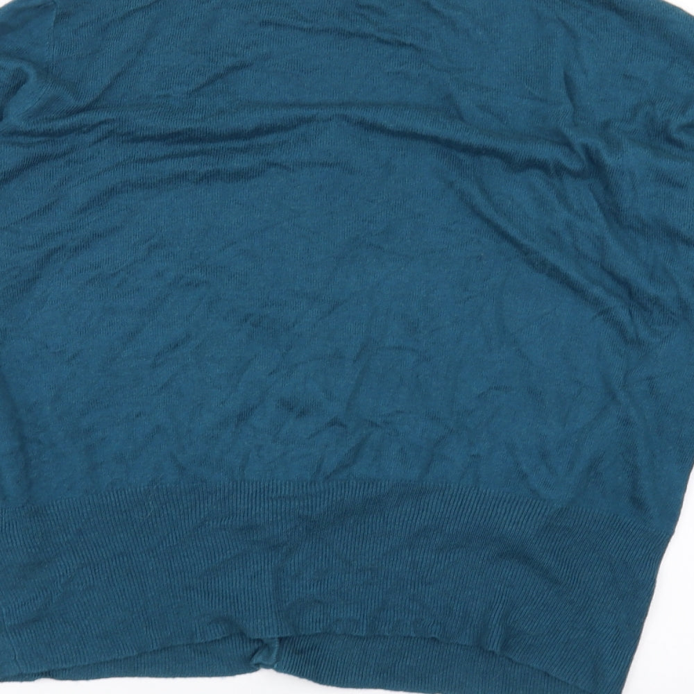 Peacocks Womens Blue   Cardigan Jumper Size 22