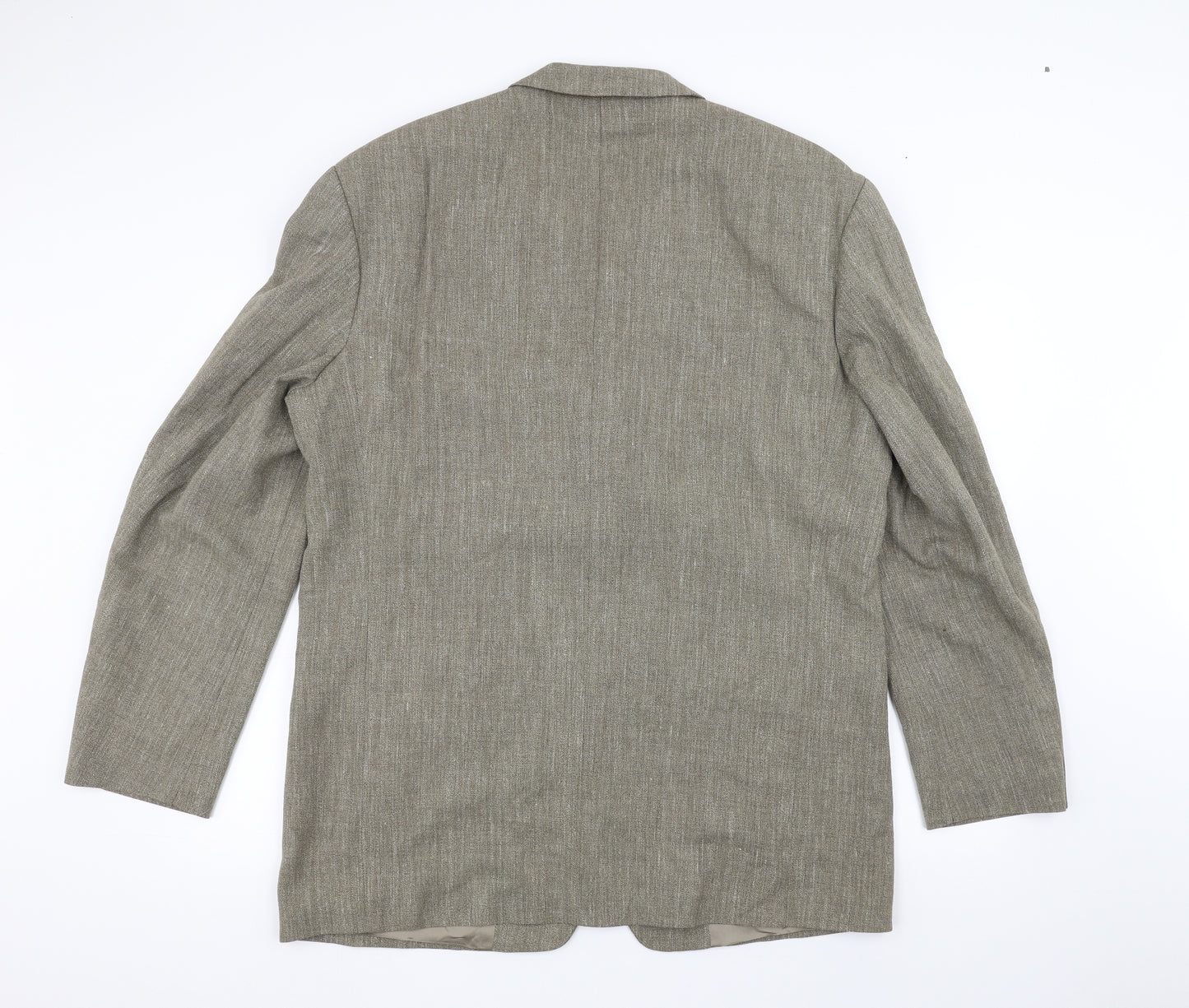 Preworn Mens Brown   Jacket Suit Jacket Size 42