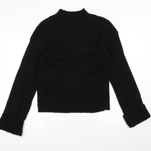 Preworn Womens Black   Pullover Jumper Size S