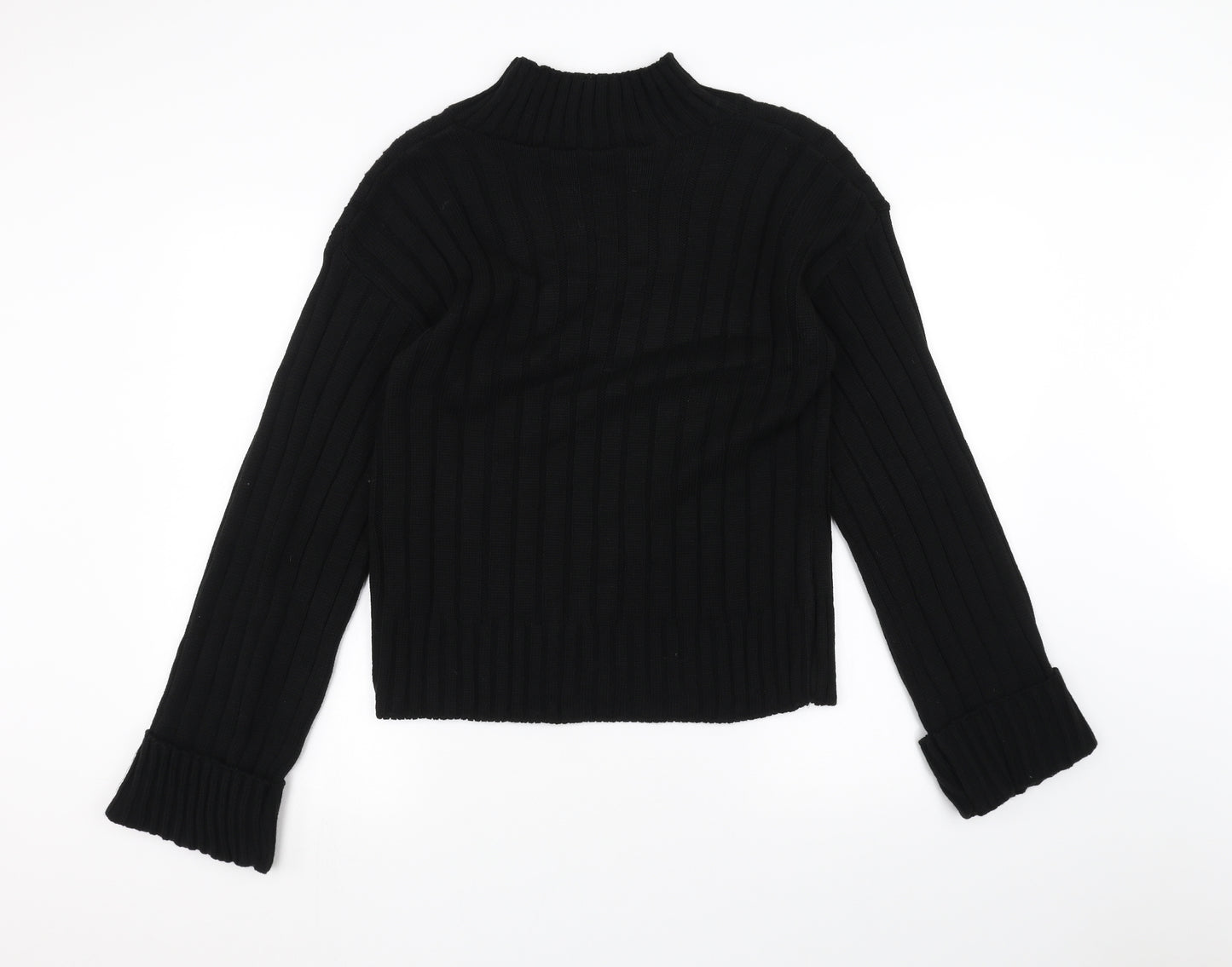 Preworn Womens Black   Pullover Jumper Size S