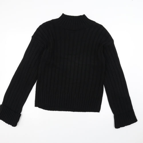 Preworn Womens Black   Pullover Jumper Size S