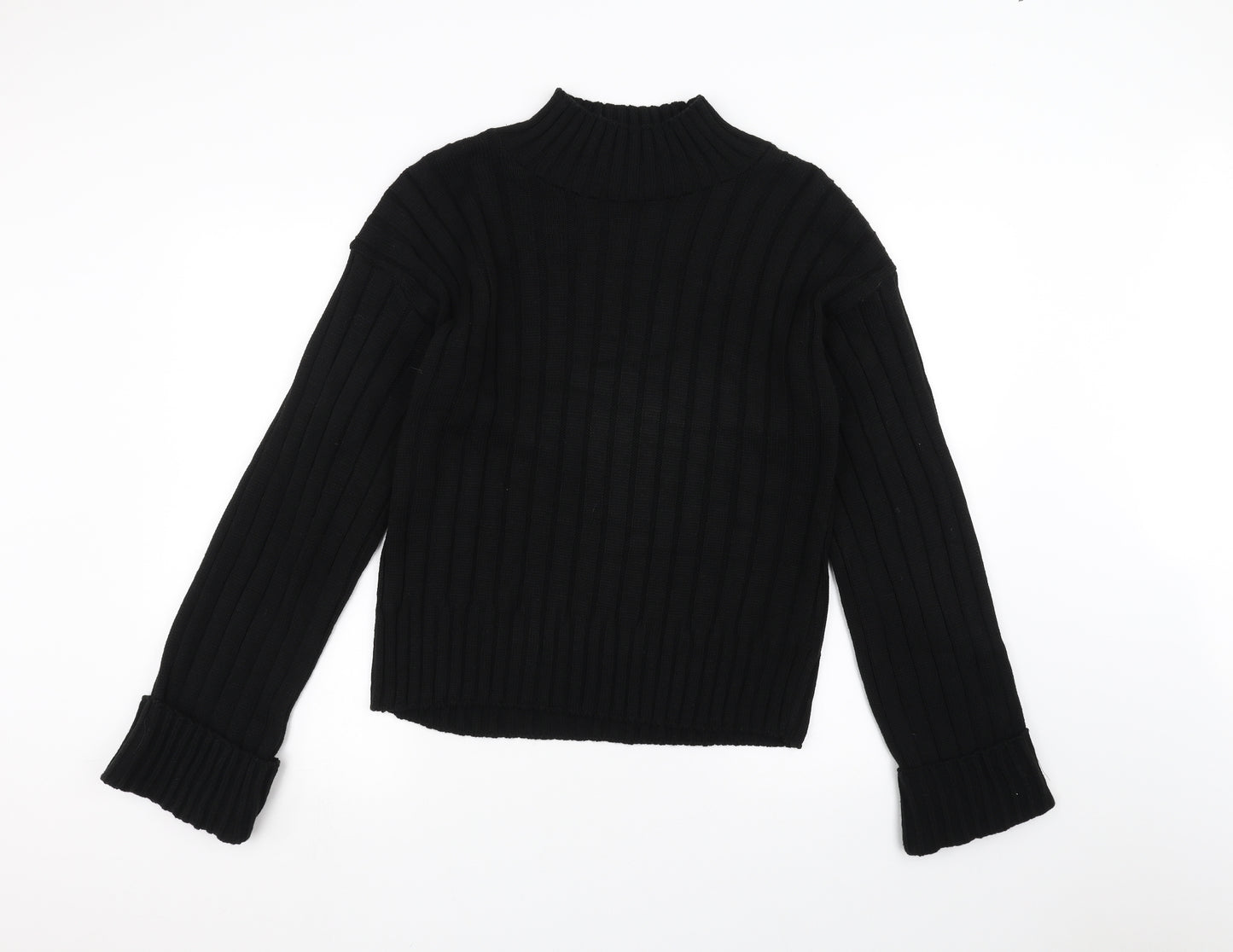 Preworn Womens Black   Pullover Jumper Size S
