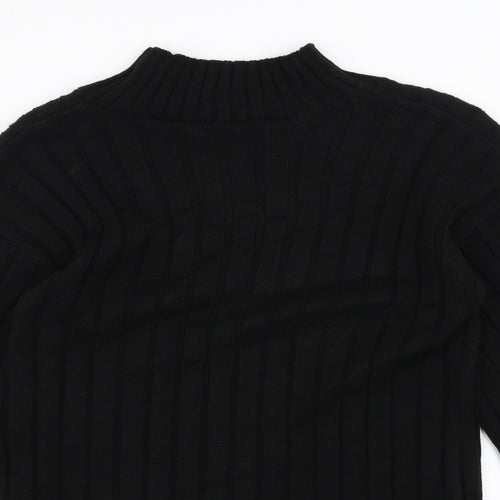 Preworn Womens Black   Pullover Jumper Size S