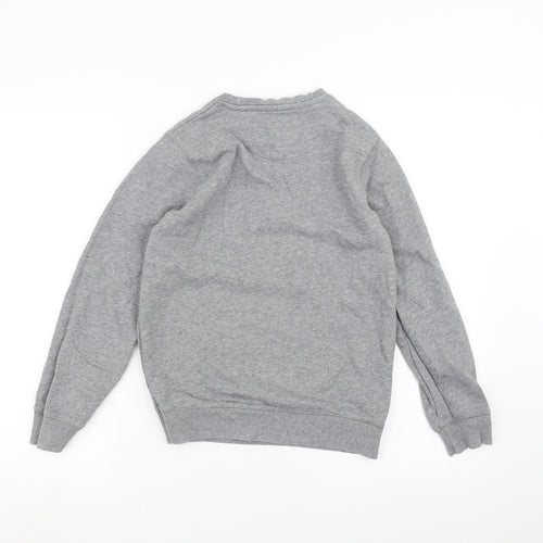 Matalan Girls Grey   Pullover Jumper Size 11 Years