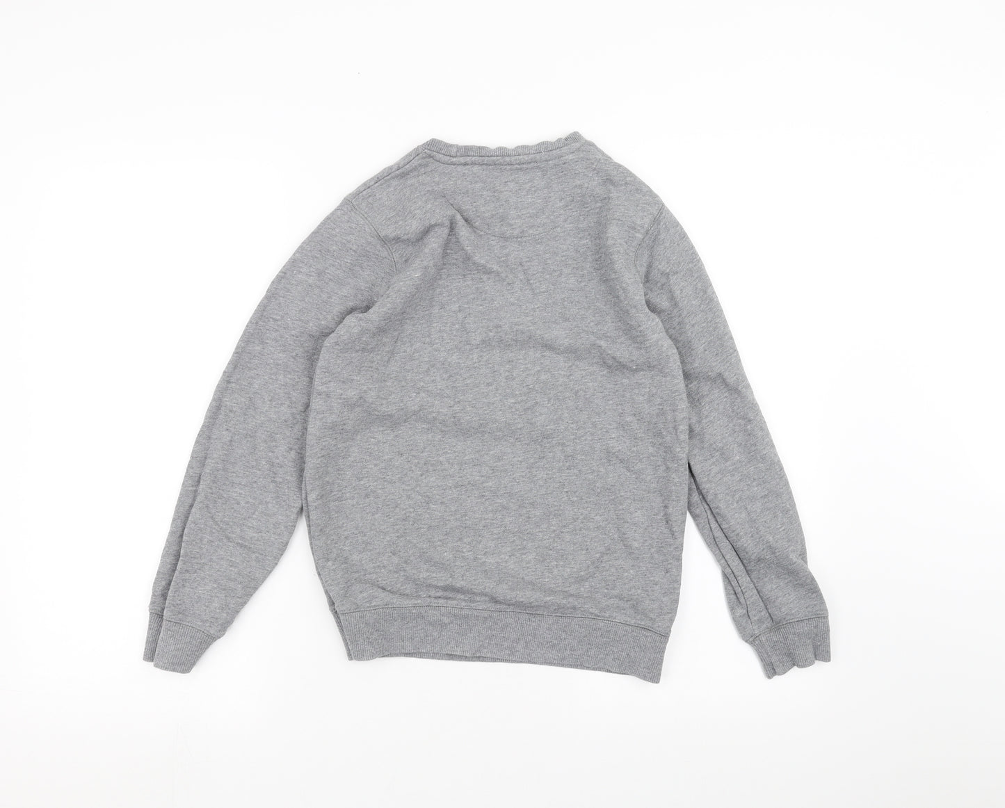 Matalan Girls Grey   Pullover Jumper Size 11 Years