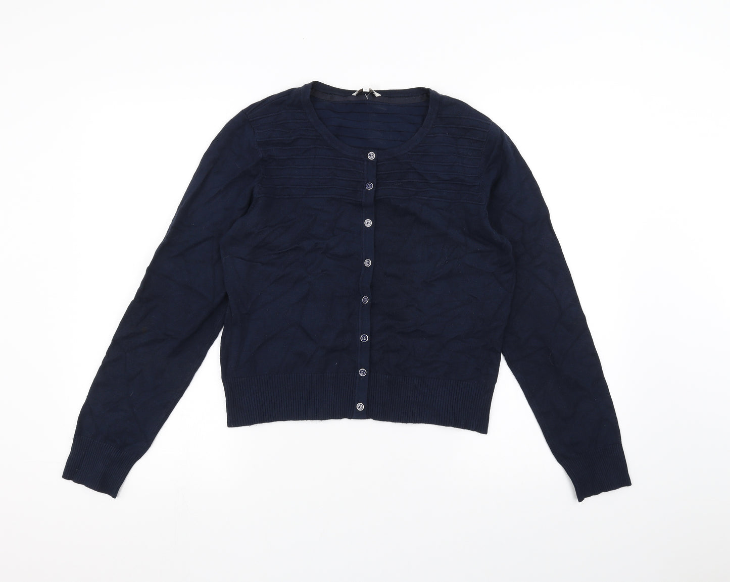 Country Club Womens Blue   Cardigan Jumper Size M
