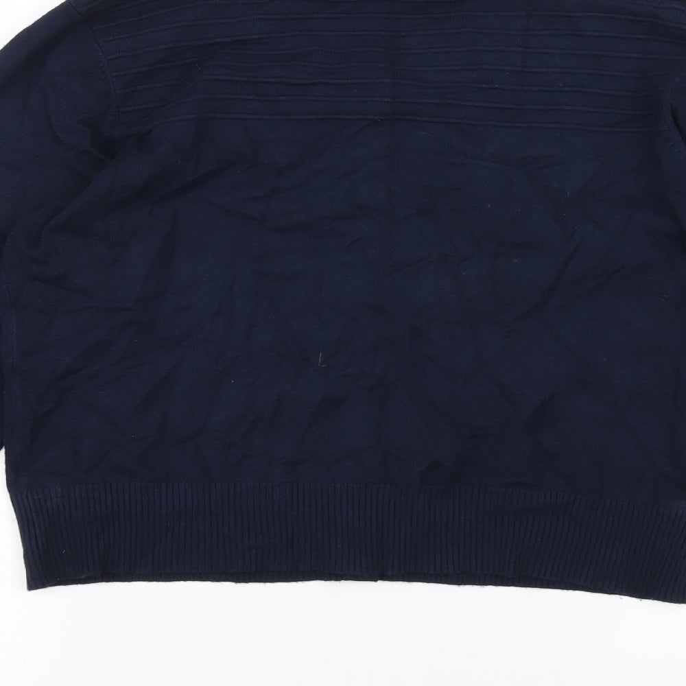 Country Club Womens Blue   Cardigan Jumper Size M