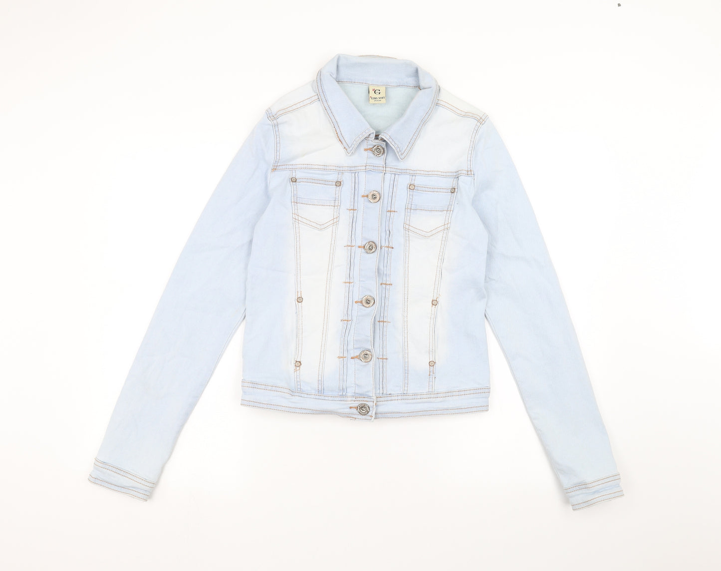 Girl VIVI Womens Blue  Denim Jacket  Size 16