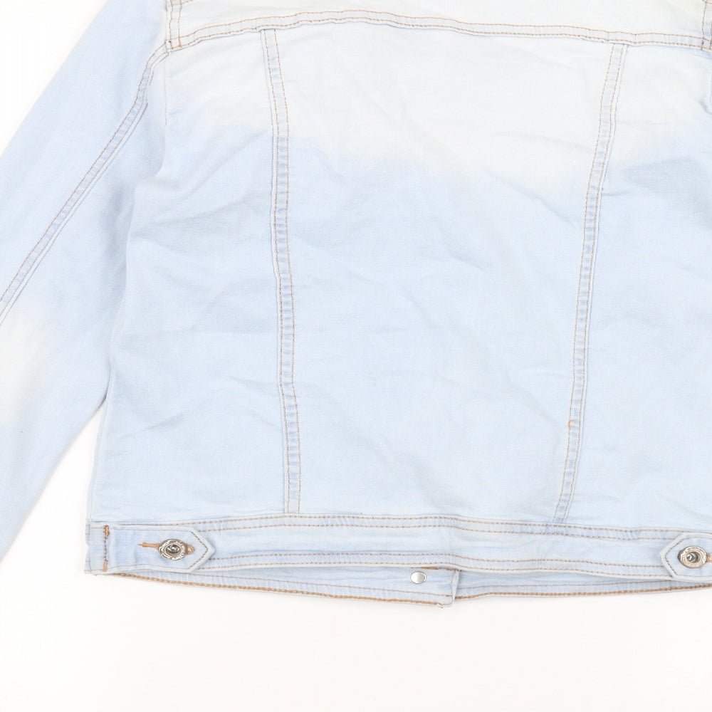 Girl VIVI Womens Blue  Denim Jacket  Size 16