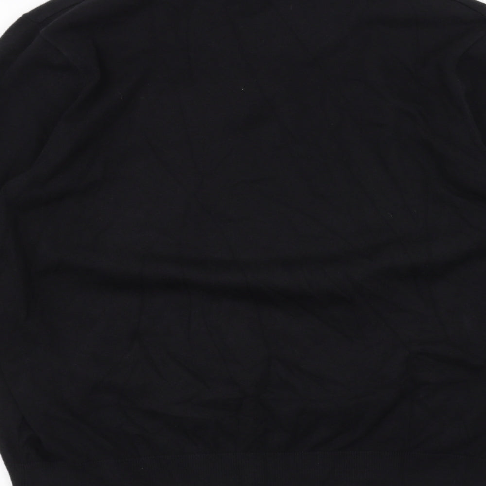 Marks and Spencer Mens Black    Polo Size L