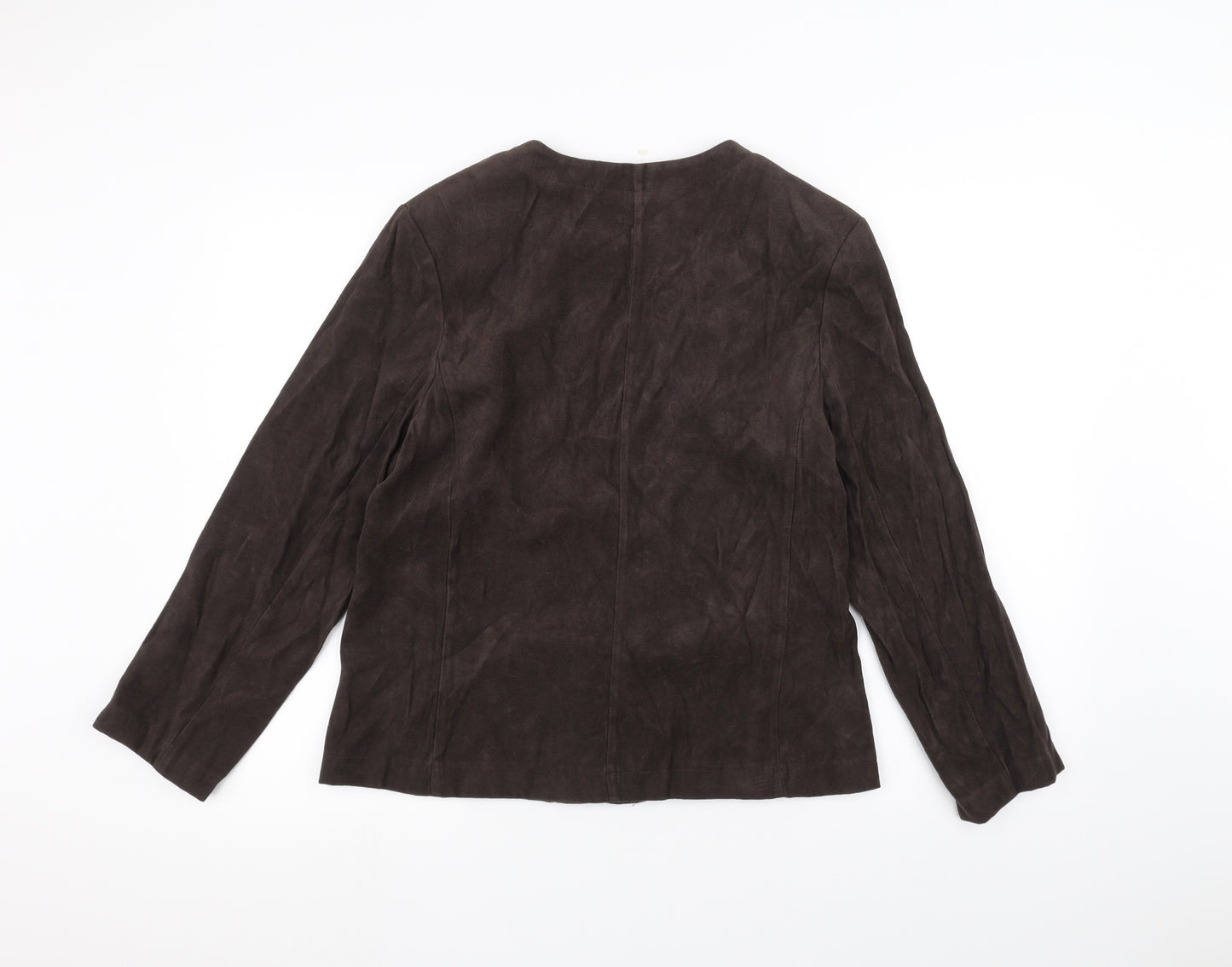 ELVI Womens Brown   Jacket  Size 12
