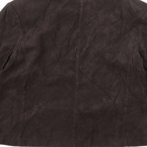 ELVI Womens Brown   Jacket  Size 12