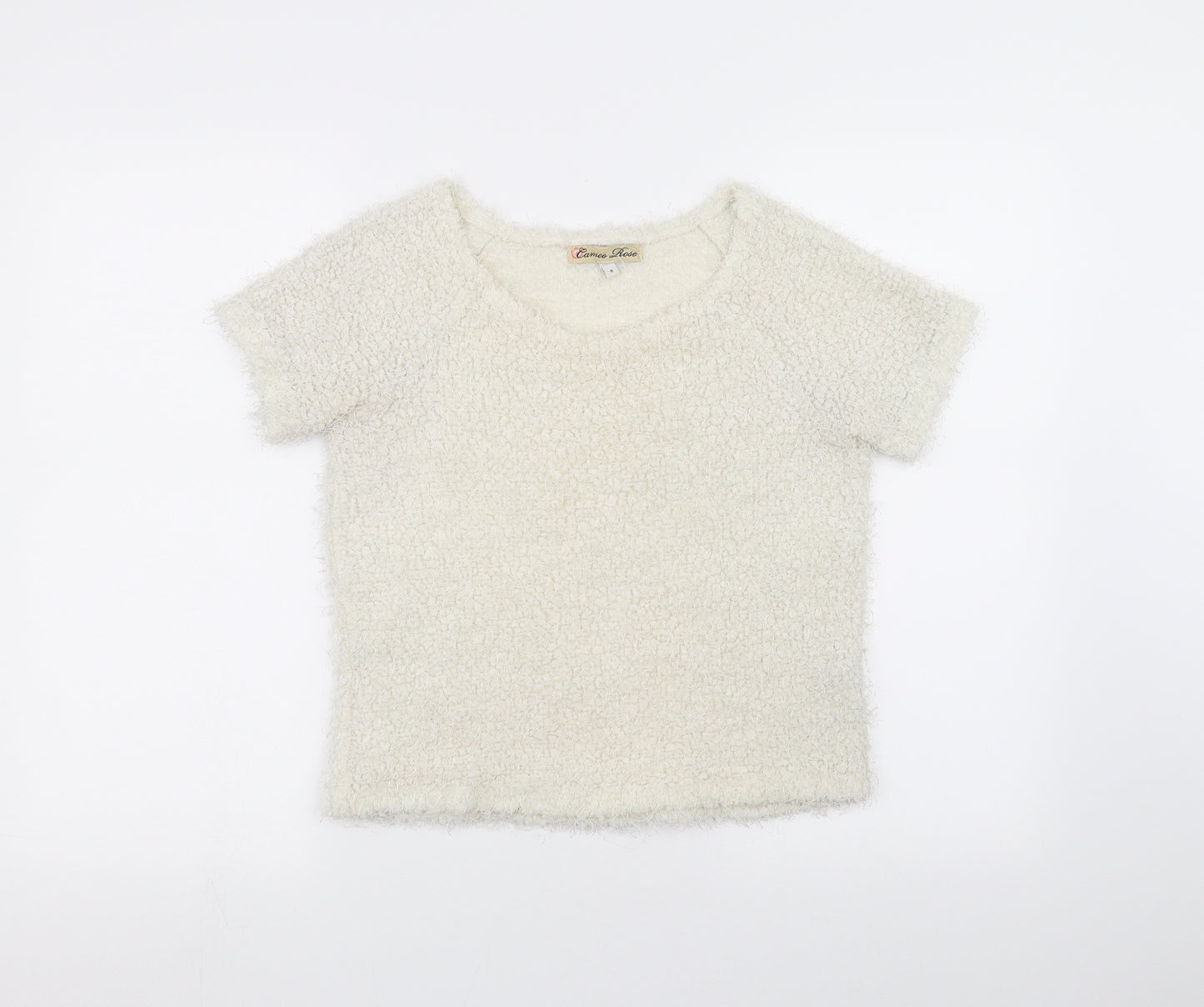 Cameo rose Womens White   Pullover Jumper Size 8