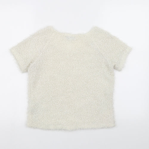 Cameo rose Womens White   Pullover Jumper Size 8