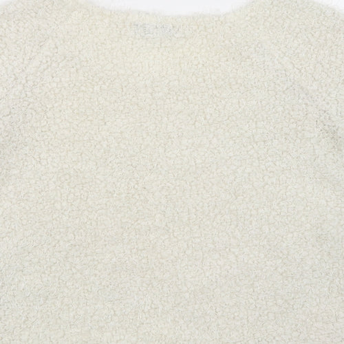 Cameo rose Womens White   Pullover Jumper Size 8