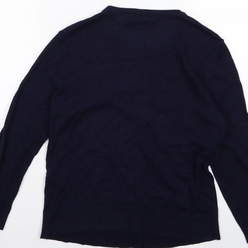 Preworn Womens Blue   Cardigan Jumper Size M