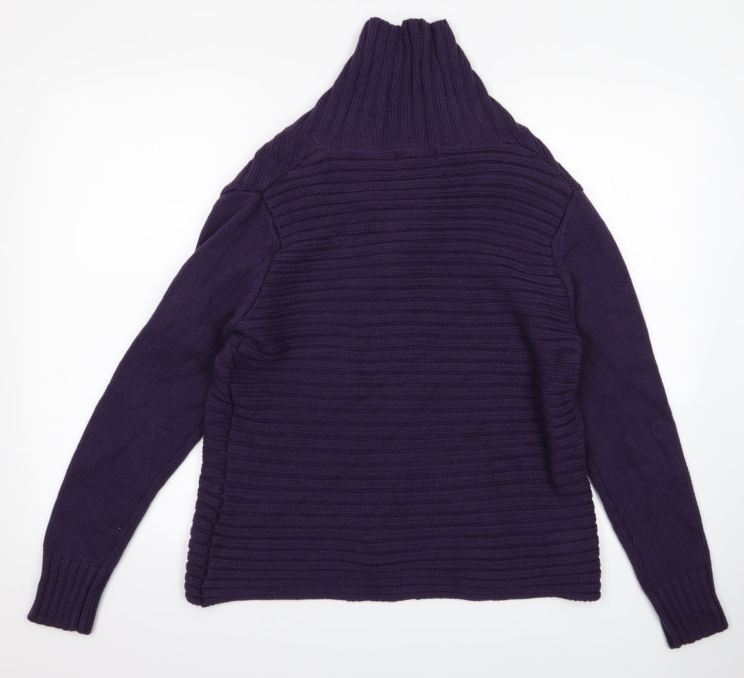 fabrizo Womens Purple   Cardigan Jumper Size L