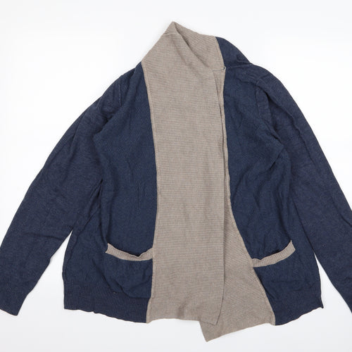 Preworn Womens Blue   Cardigan Jumper Size M