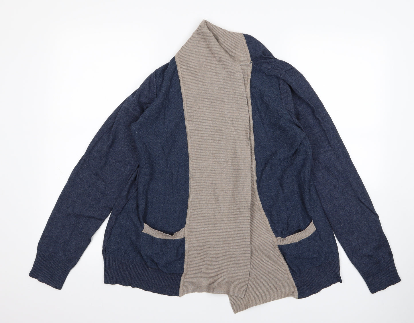 Preworn Womens Blue   Cardigan Jumper Size M