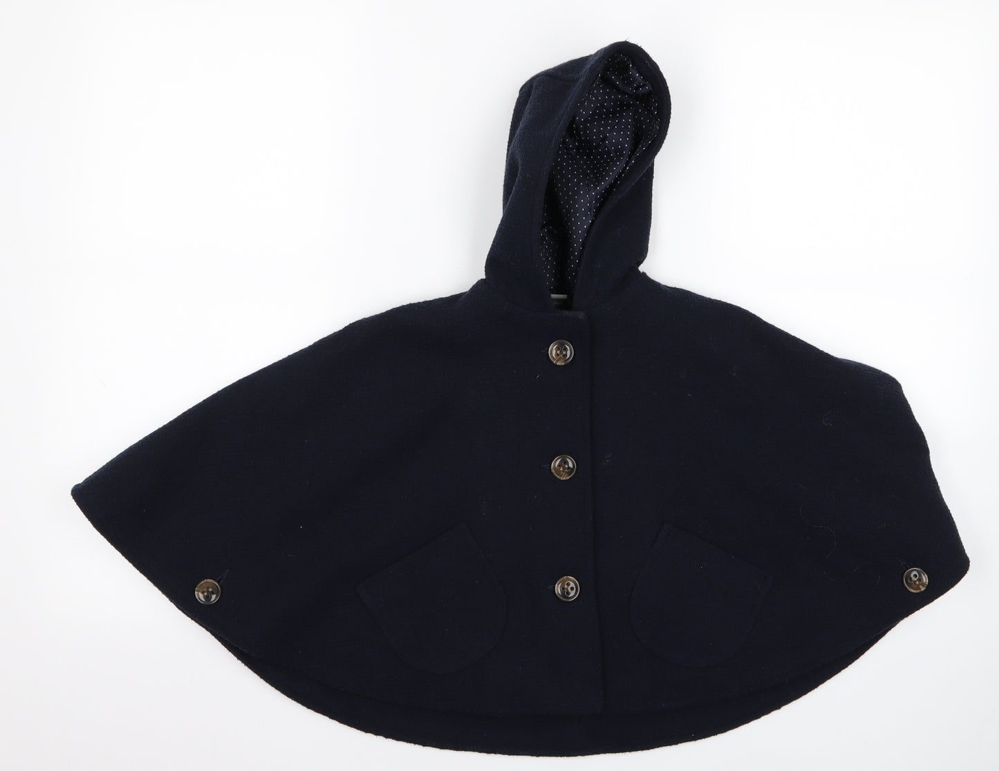Preworn Girls Blue   Jacket  Size 3 Years