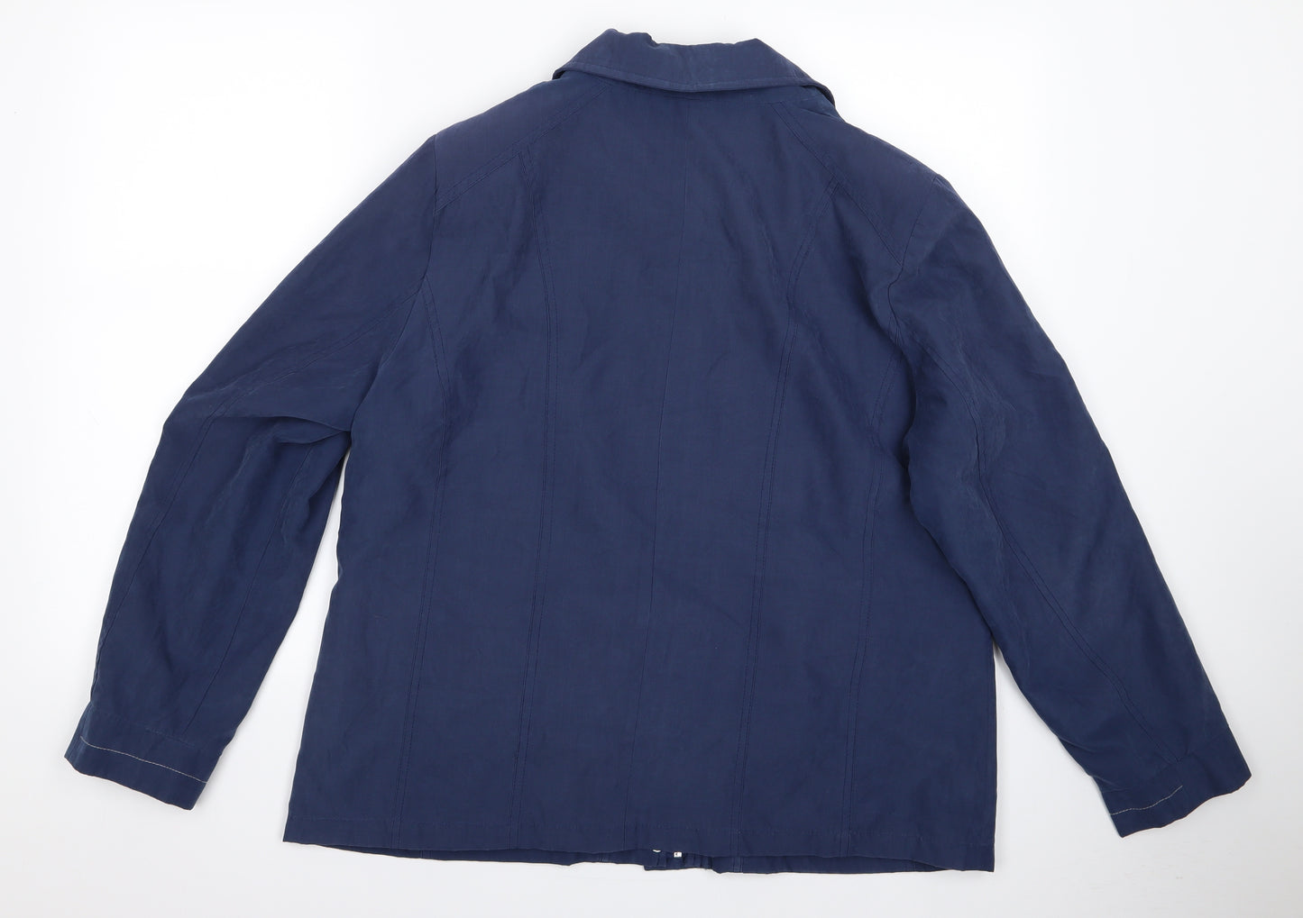 Finesse Womens Blue   Jacket  Size 16