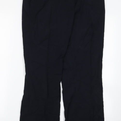 Autograph Womens Black   Trousers  Size 34 L26 in