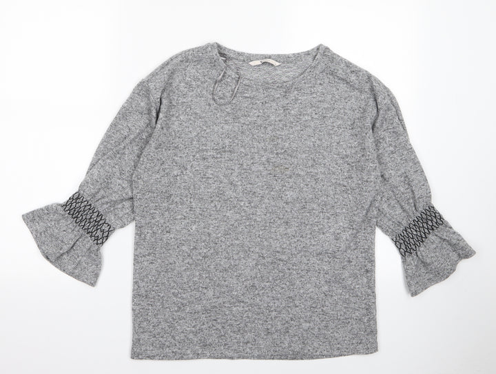 TU Womens Grey Pullover Jumper Size 8