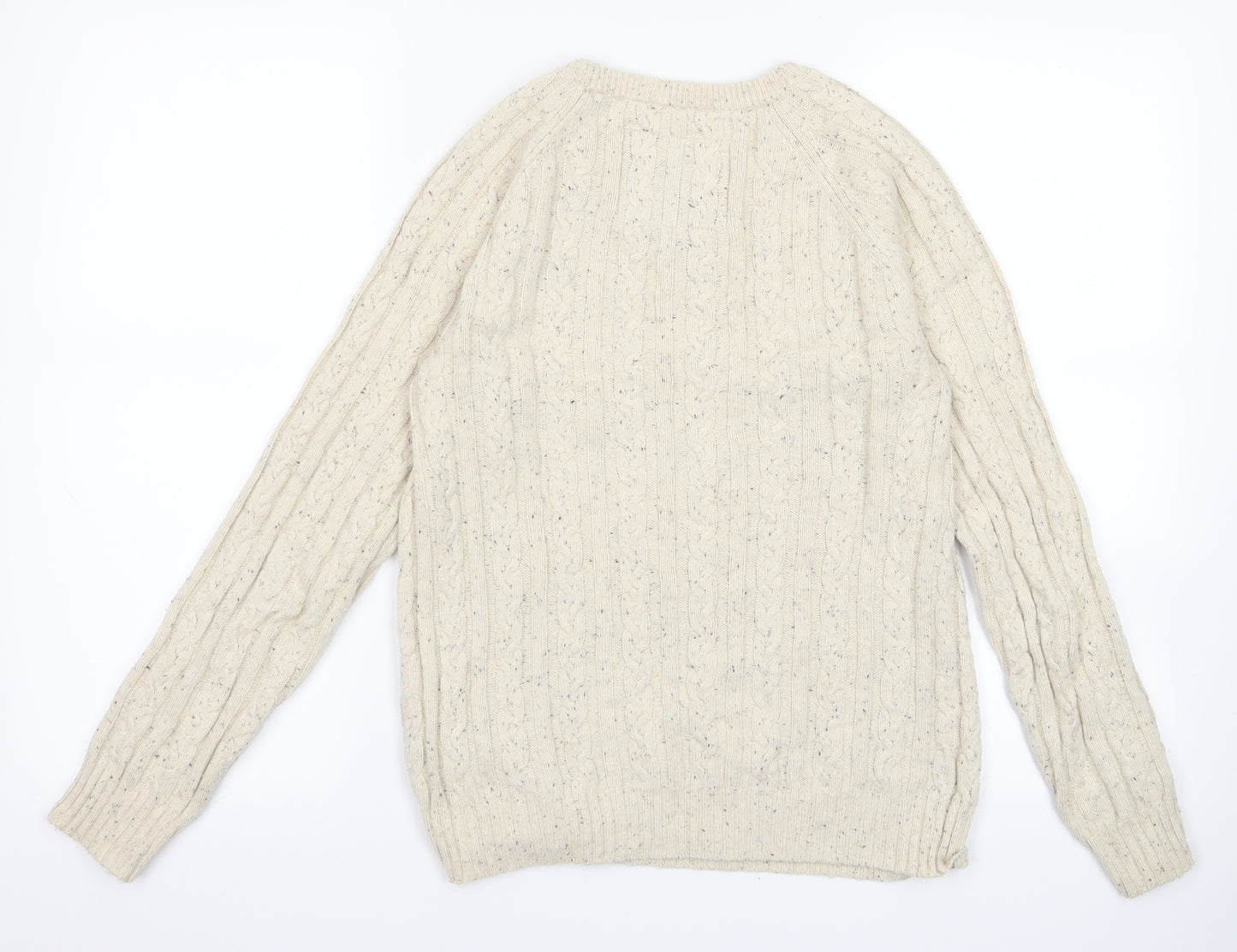 Jack Wills Womens Beige   Pullover Jumper Size 10