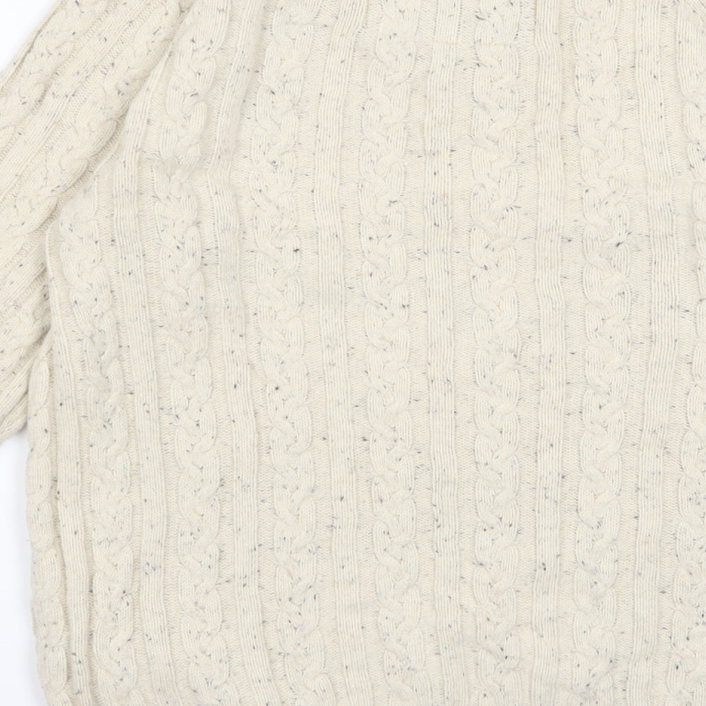 Jack Wills Womens Beige   Pullover Jumper Size 10