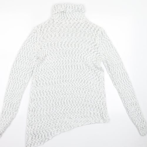 Preworn Womens White   Pullover Jumper Size S