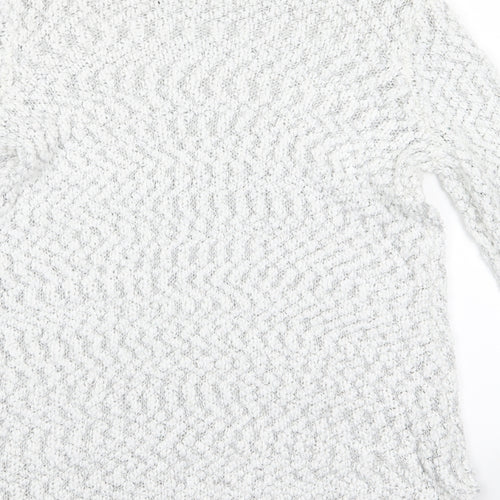 Preworn Womens White   Pullover Jumper Size S
