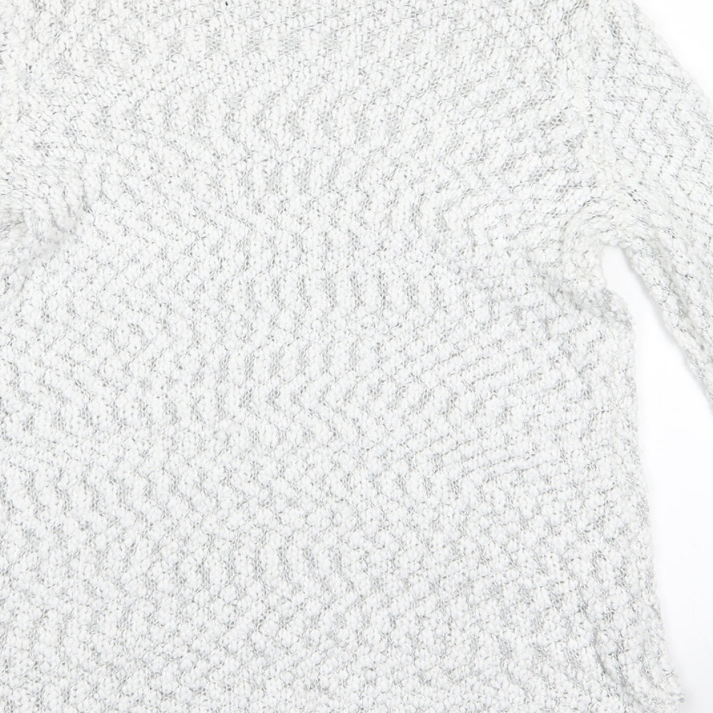 Preworn Womens White   Pullover Jumper Size S