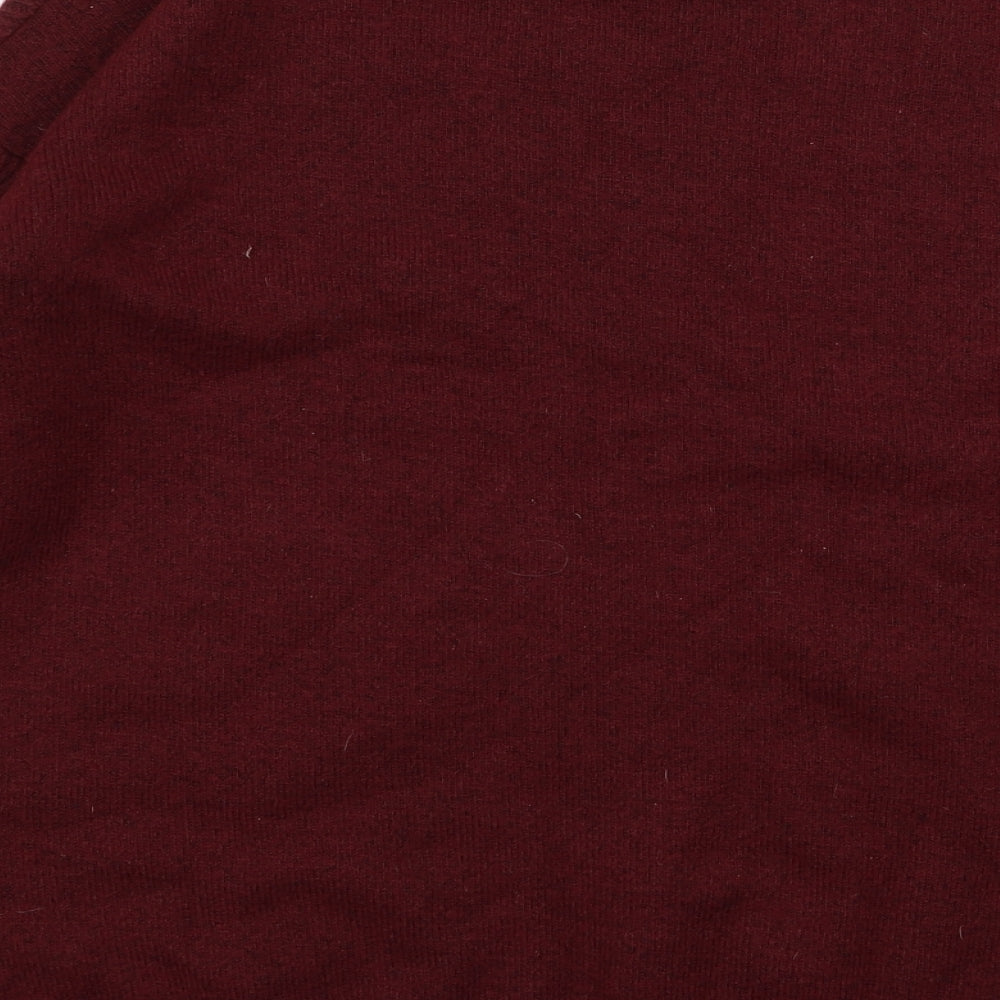 Peacocks Womens Red   Pullover Jumper Size L