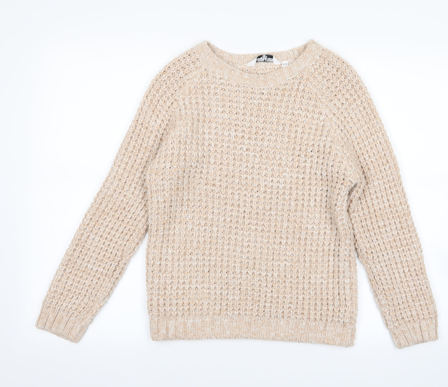 New Look Womens Beige   Pullover Jumper Size 12