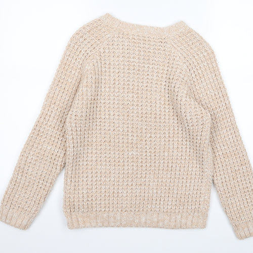 New Look Womens Beige   Pullover Jumper Size 12