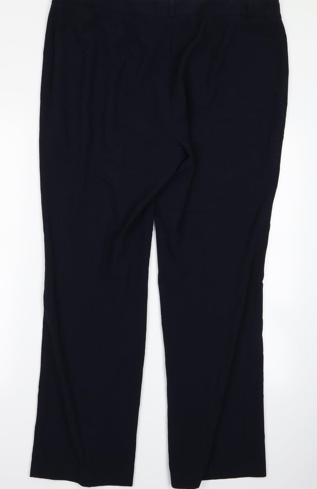 m&s Womens Blue   Trousers  Size 18 L24 in