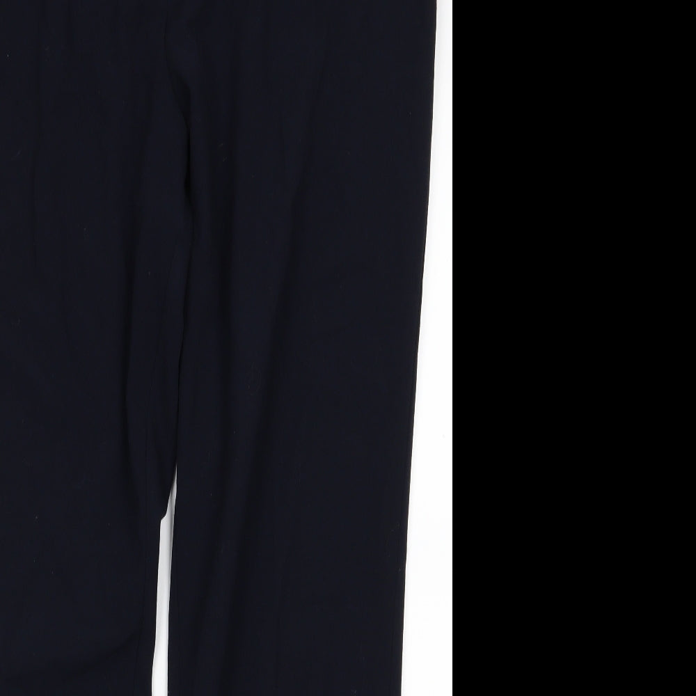 m&s Womens Blue   Trousers  Size 18 L24 in