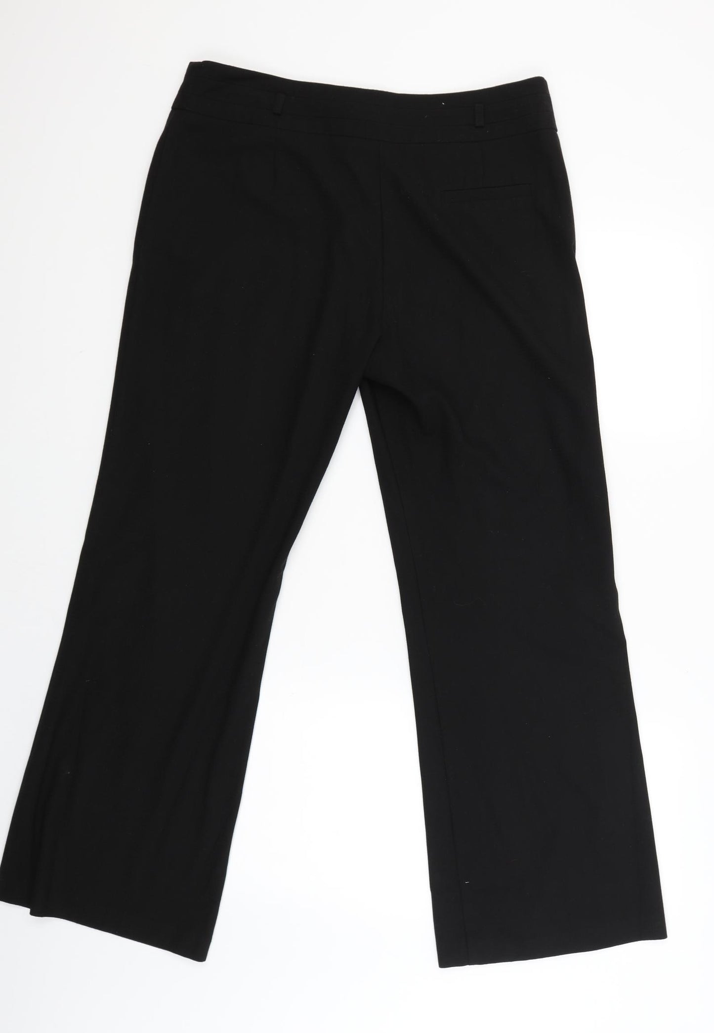 NEXT Womens Black   Trousers  Size 14 L30 in