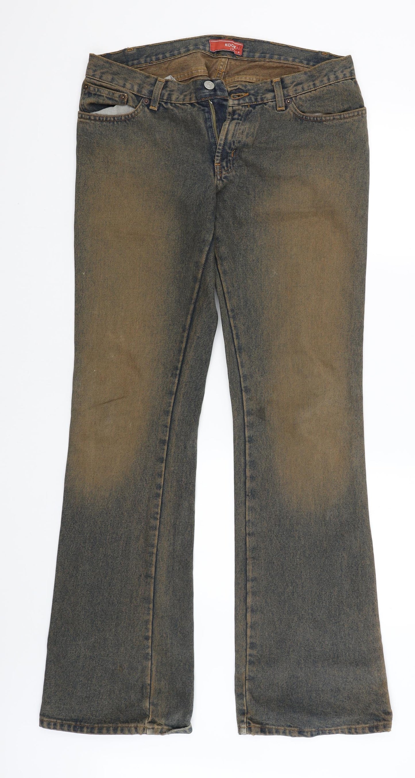 Kookai Mens Brown   Straight Jeans Size 31 L35 in