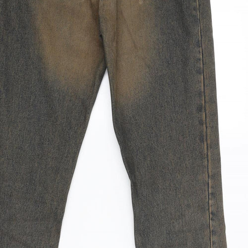 Kookai Mens Brown   Straight Jeans Size 31 L35 in