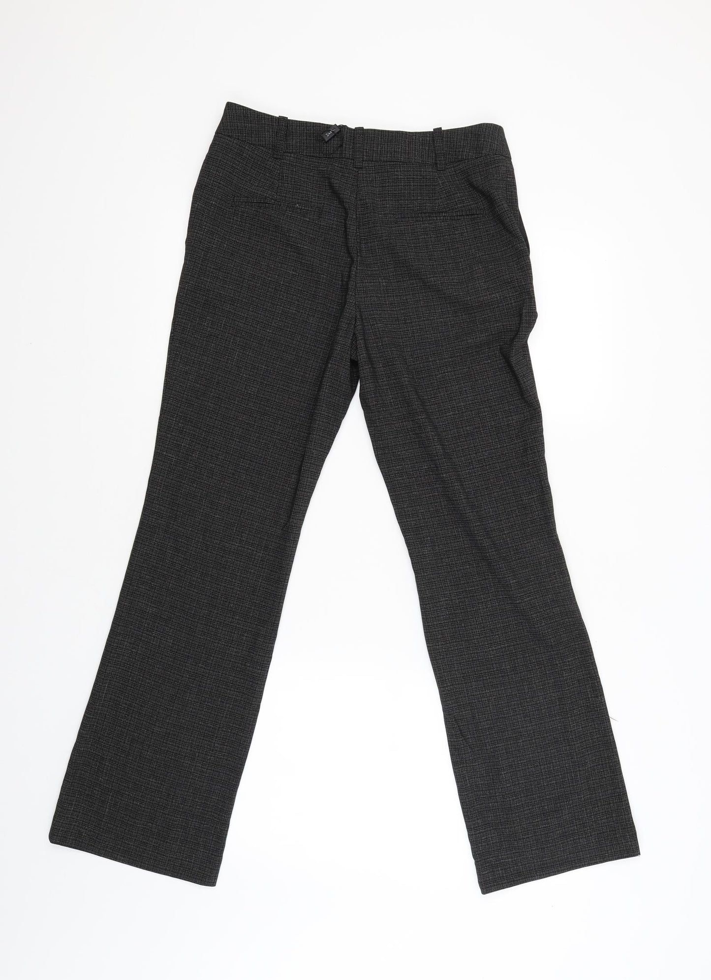 NEXT Womens Black   Trousers  Size 8 L27 in