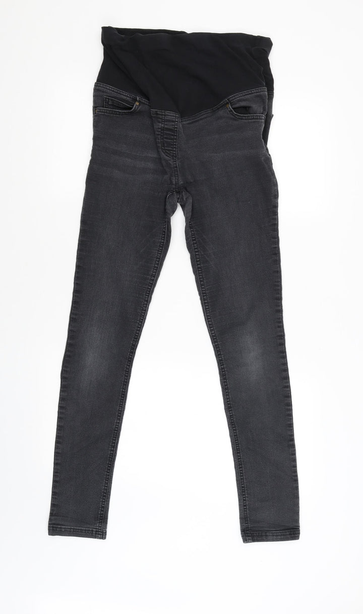 Jojo Maman Bebe Womens Black   Tapered Jeans Size 10 L29 in