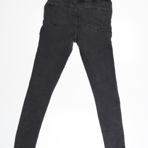 Jojo Maman Bebe Womens Black   Tapered Jeans Size 10 L29 in