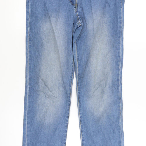 Bonmarché Womens Blue   Skinny Jeans Size 12 L28 in