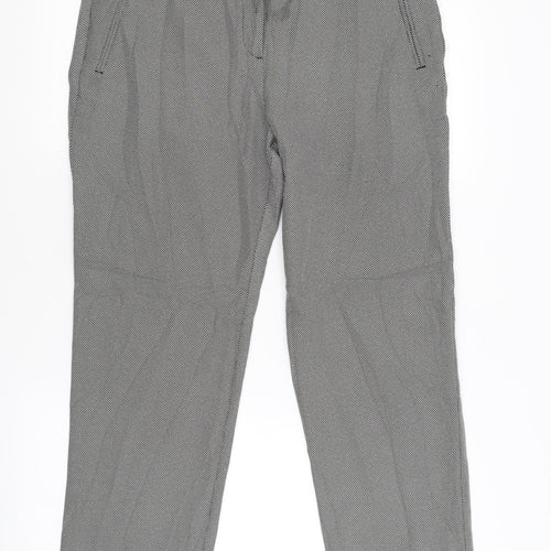 M&S Womens Black   Trousers  Size 14 L25 in
