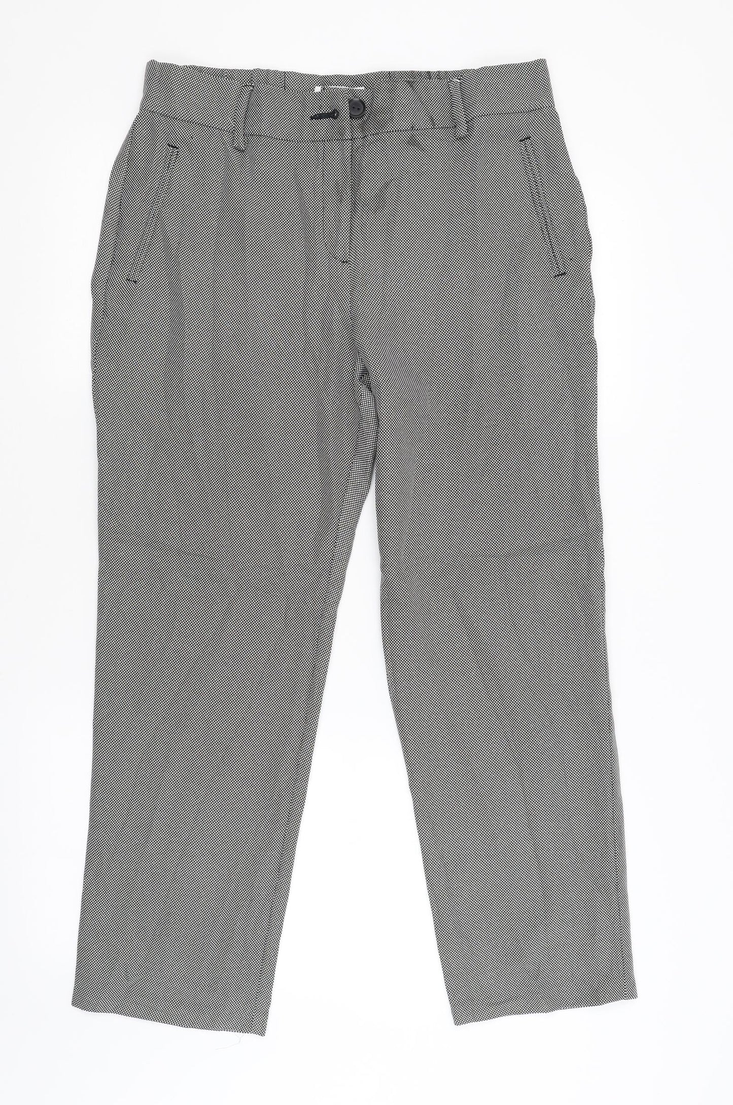 M&S Womens Black   Trousers  Size 14 L25 in