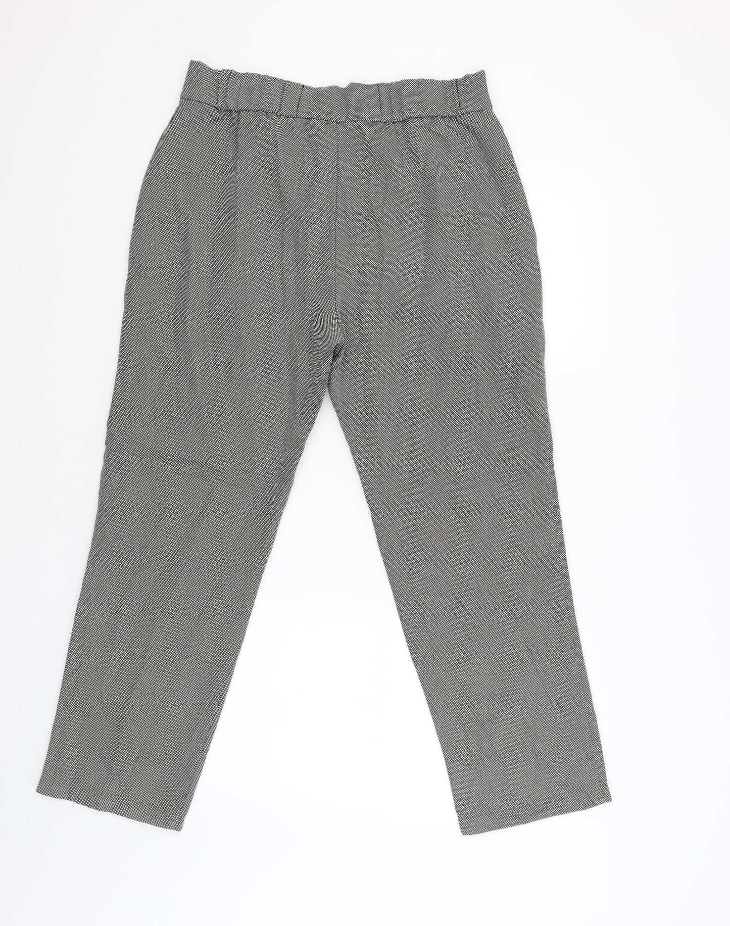 M&S Womens Black   Trousers  Size 14 L25 in