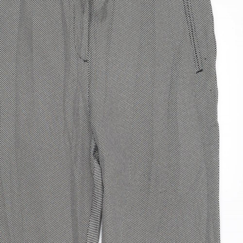 M&S Womens Black   Trousers  Size 14 L25 in