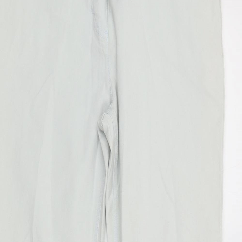 Ceruti Womens White   Chino Trousers Size 14 L31 in