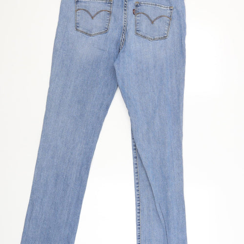 slight curve Womens Blue   Straight Jeans Size 31 L32 in